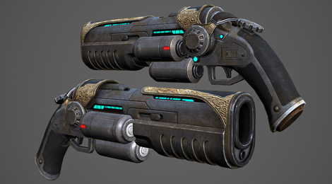 Sci-Fi Pistol
